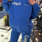 Luxury Leisurewear Hoodie - Royal Blue