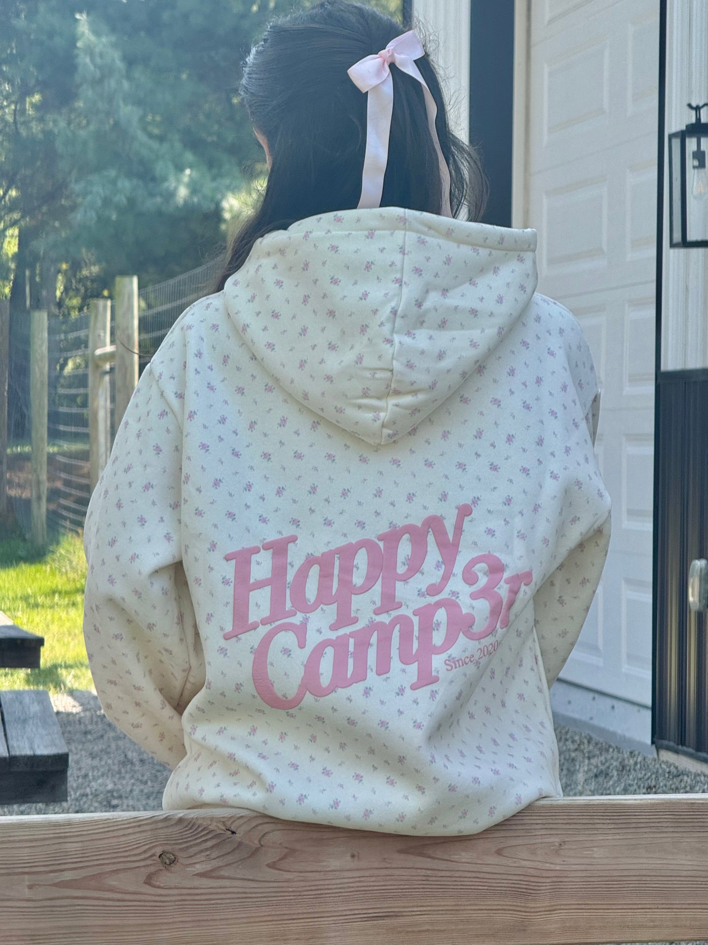 Vintage Flower Hoodie Happy Camp3r vintage-flower-hoodie-happy-camp3r