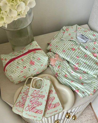 Peppermint Petals iPhone Case