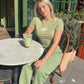 Puff Series Sweatpants - Matcha