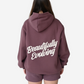 Beautifully Evolving Hoodie - Vintage Plum