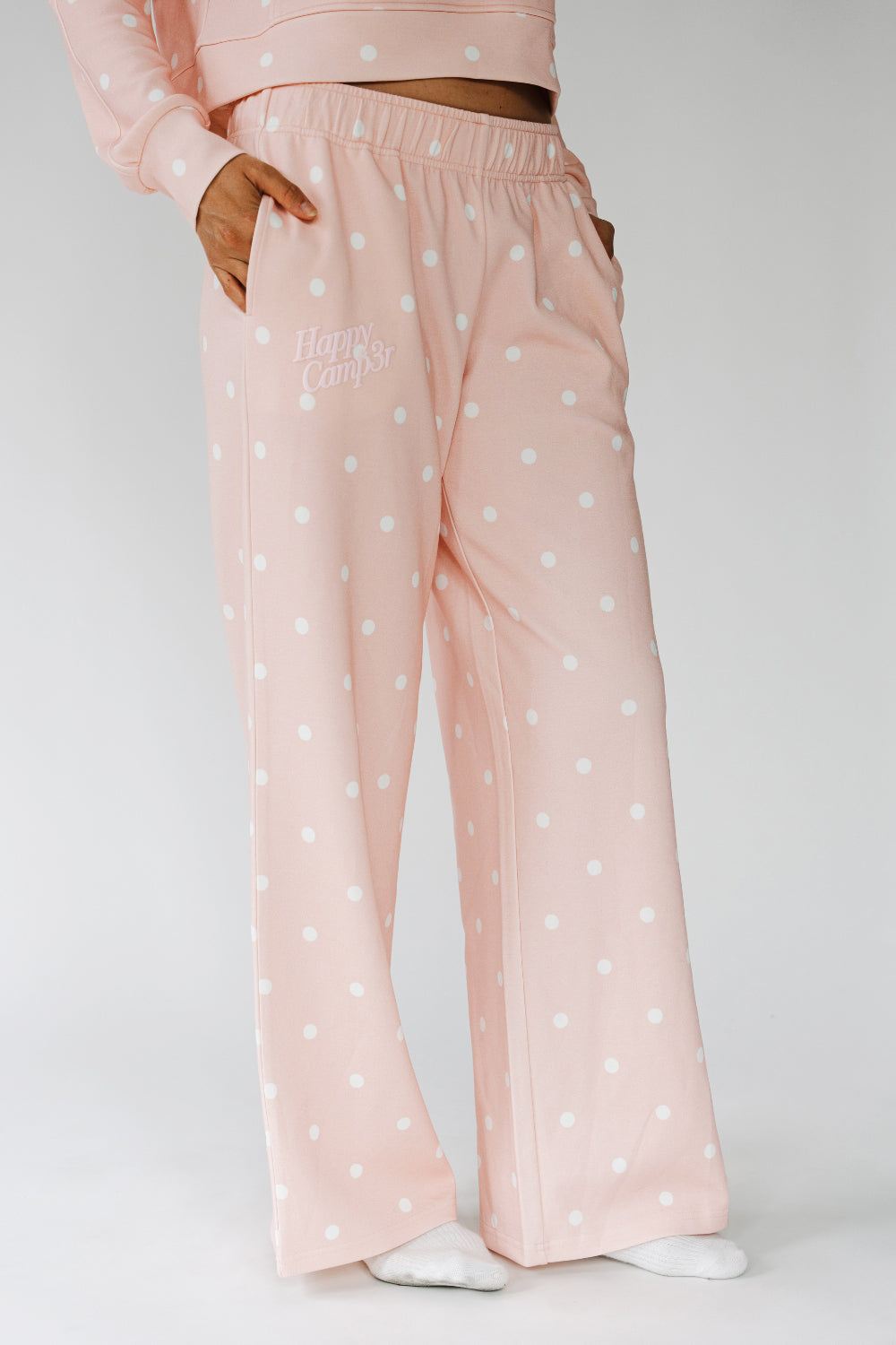 Pink Sprinkle Scuba Sweatpants