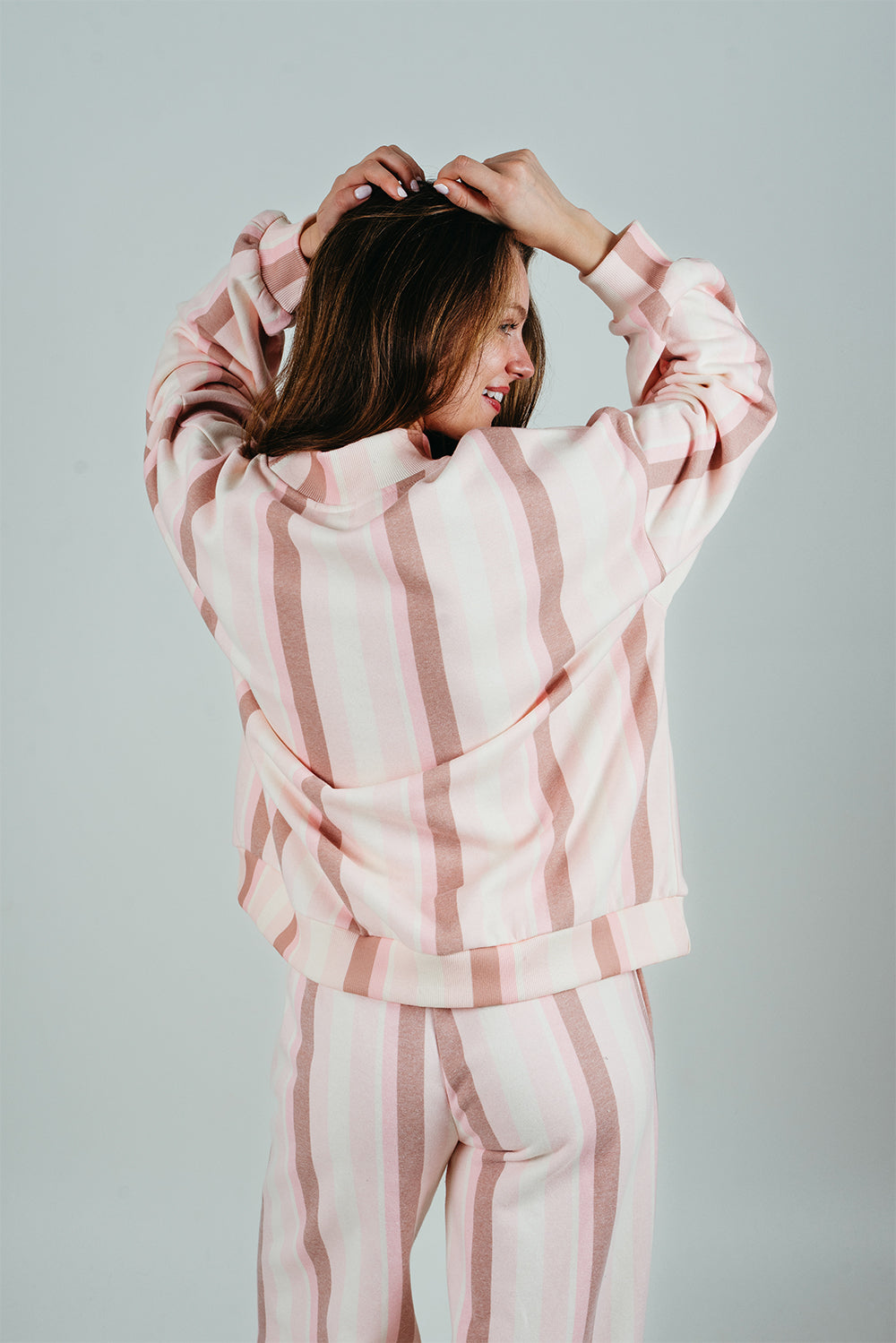 Sundae Stripes Mockneck