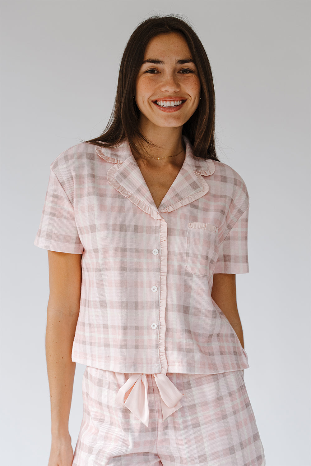 Pretty In Plaid Mable Top