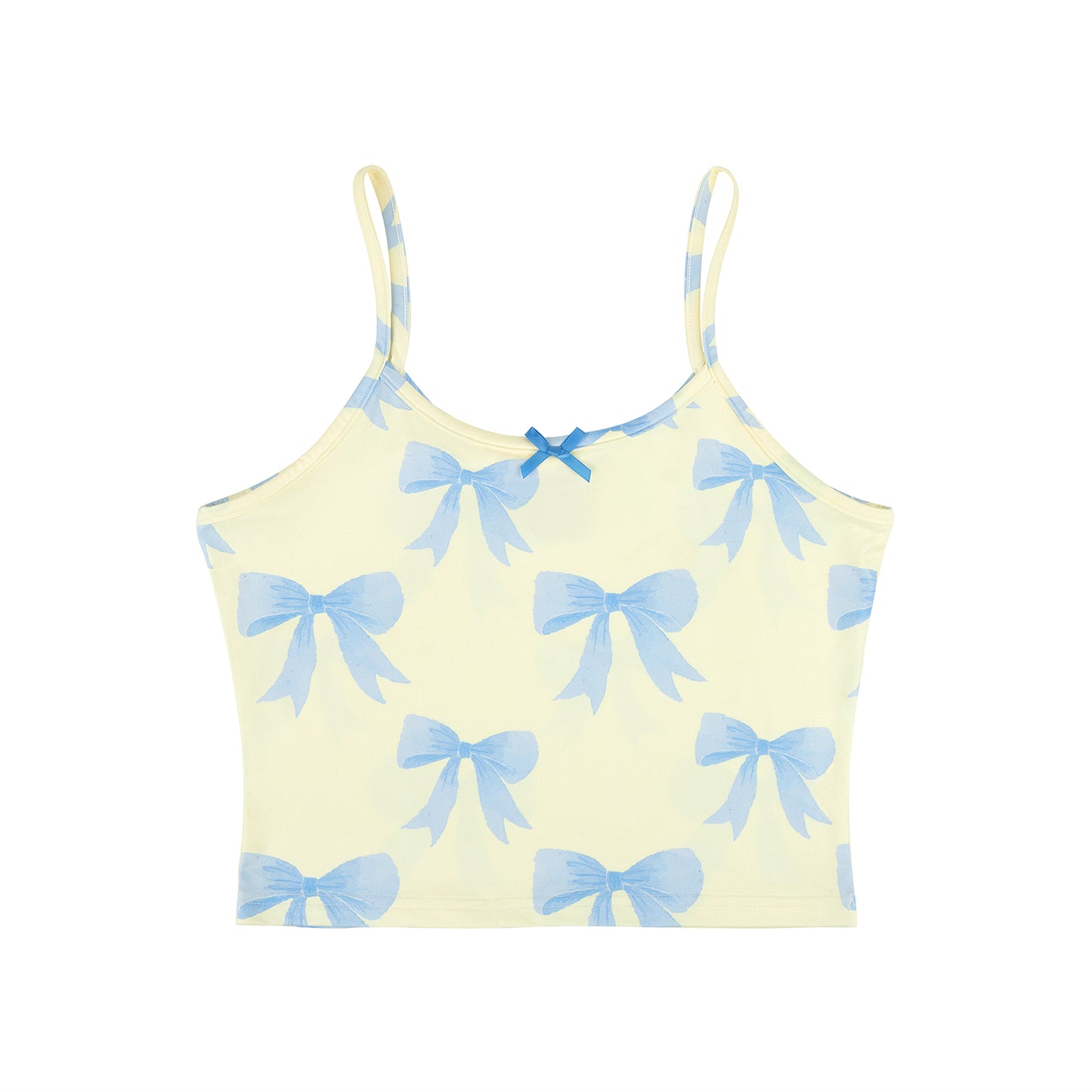 Blue Bows Pajama Tank Top