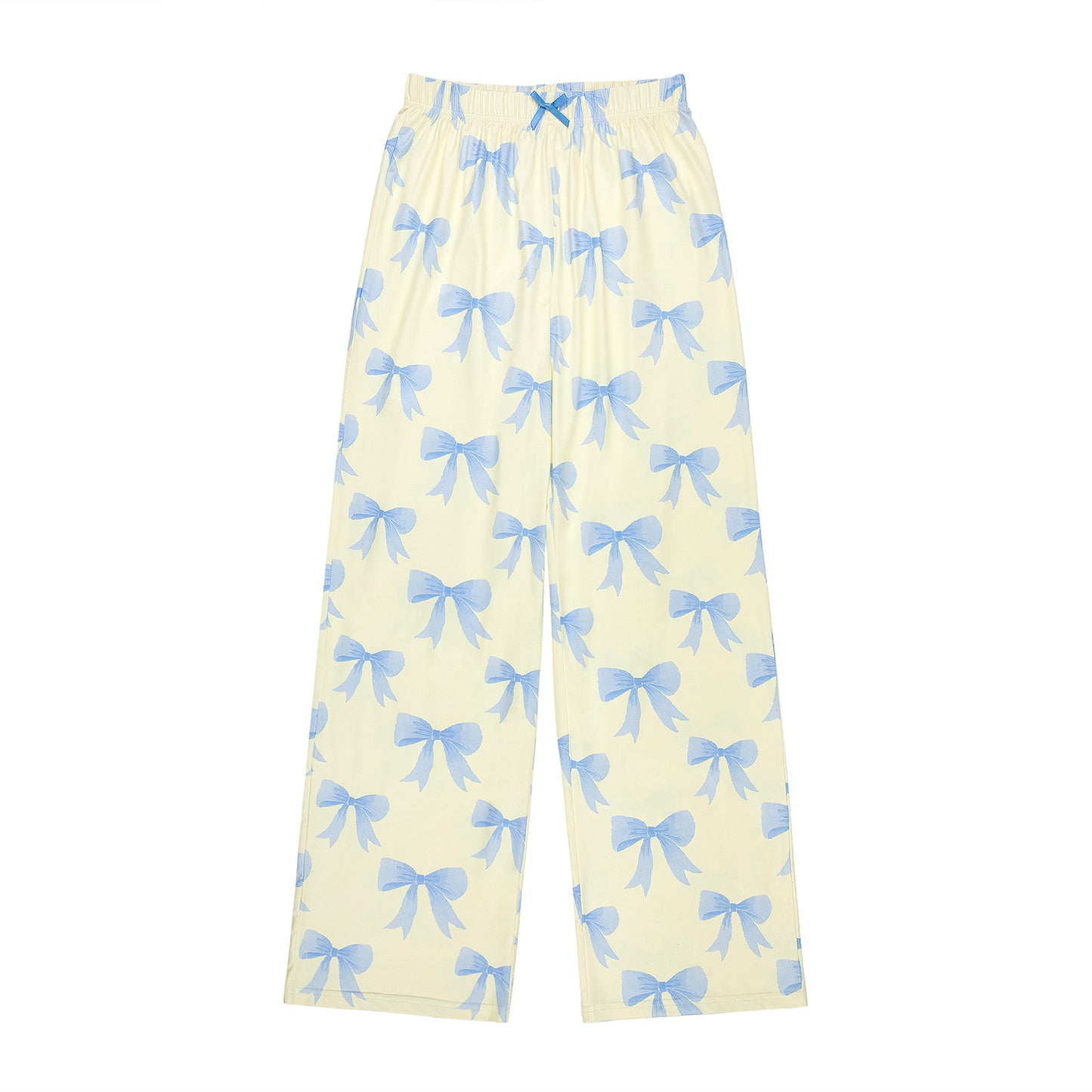 Blue Bows Pajama Pants