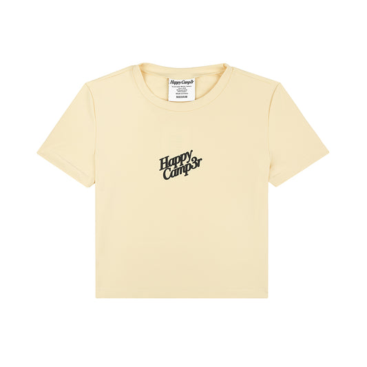 Puff Series T-Shirt - Cream/Charcoal Gray