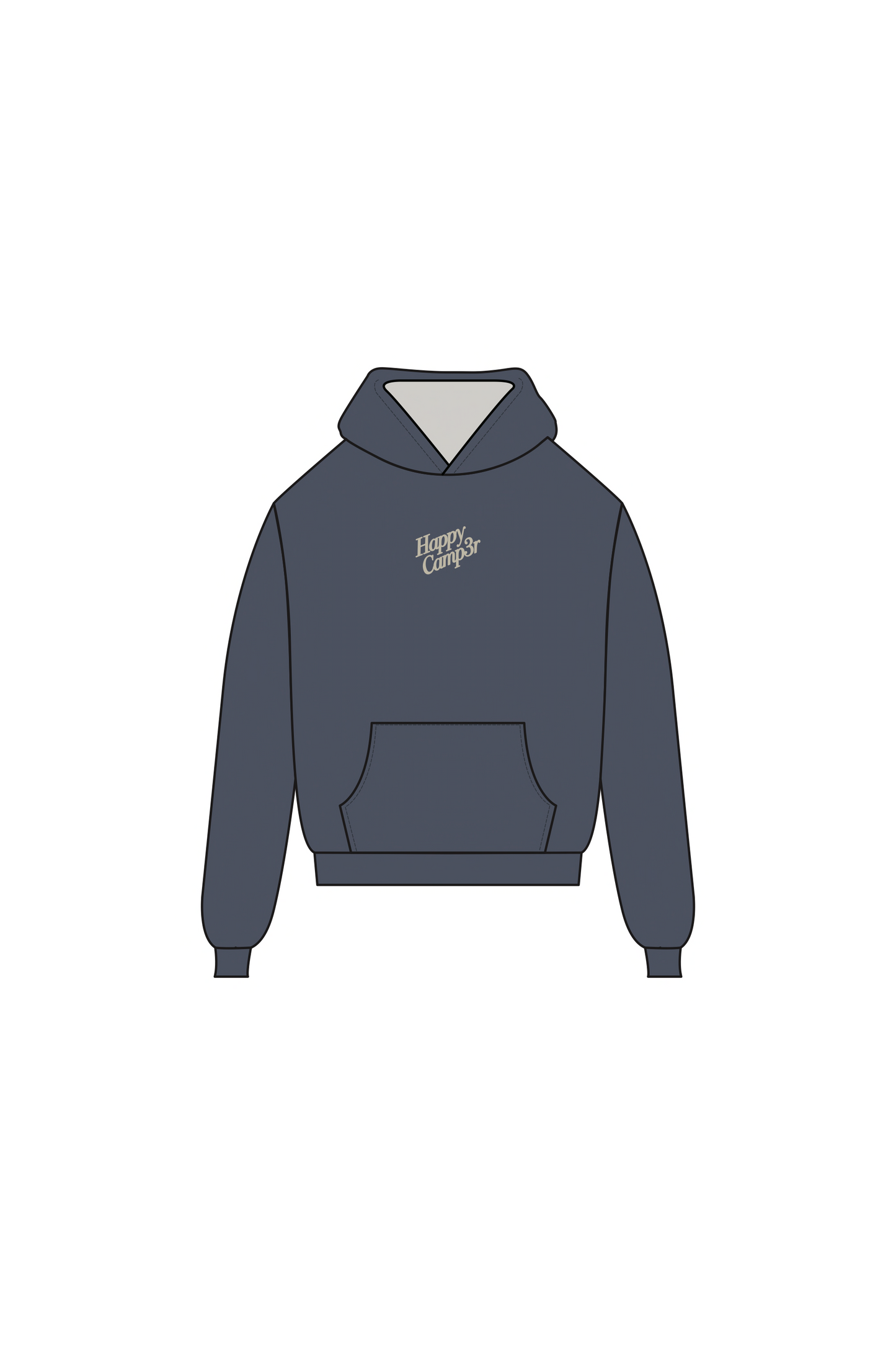 Puff Series Hoodie - Midnight Blue