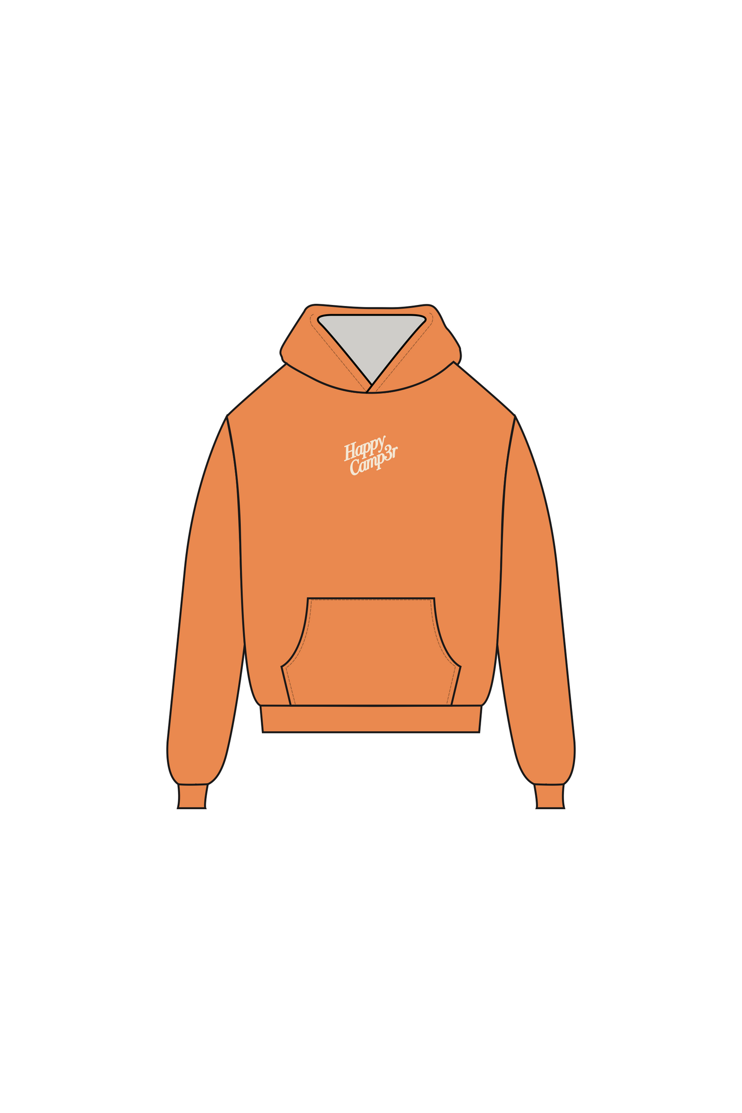 Puff Series Hoodie - Spiced Pumpkin