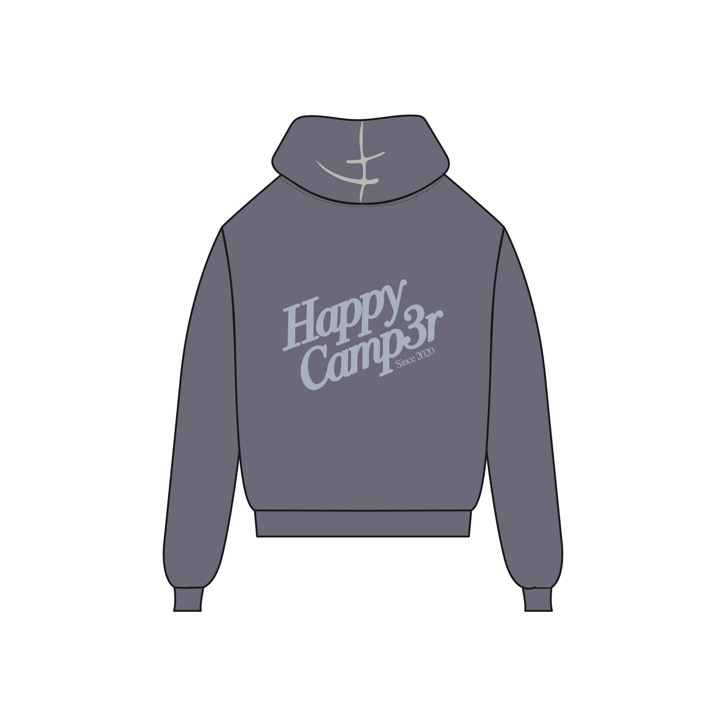 Puff Series Hoodie - Vintage Blue