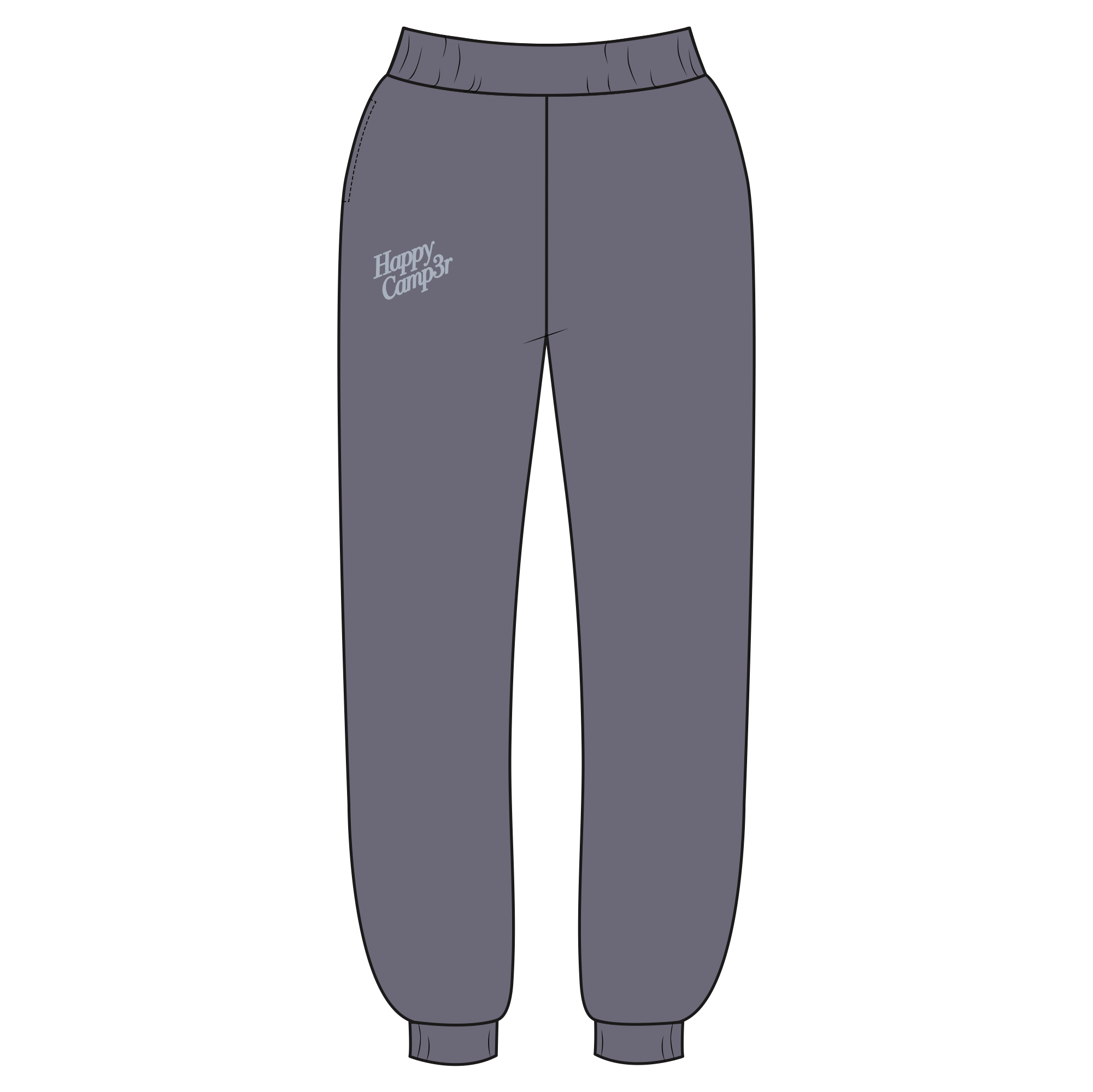 Puff Series Sweatpants - Vintage Blue