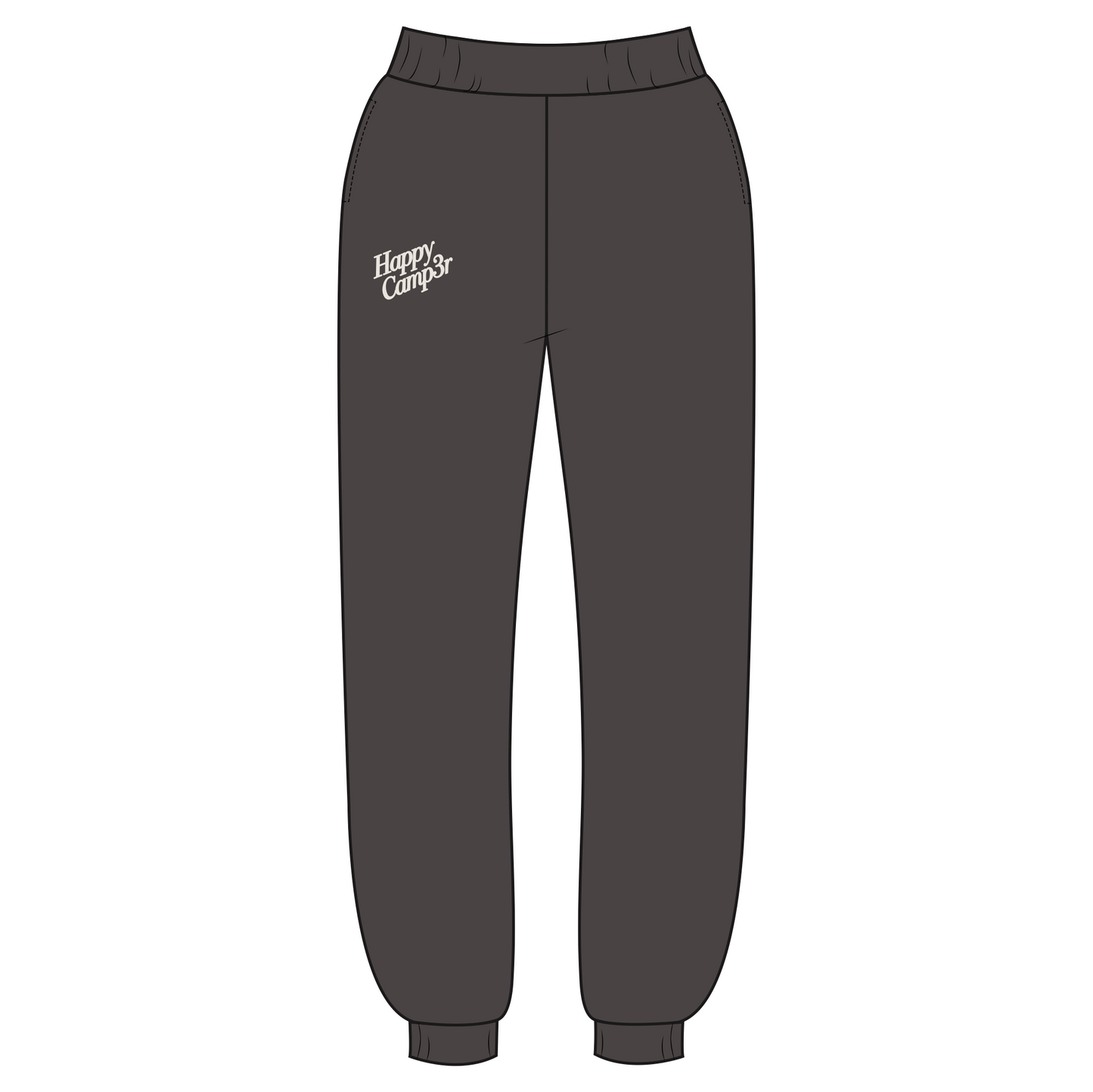 Puff Series Sweatpants - Charcoal Gray