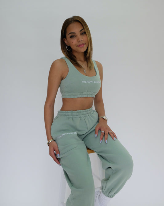 Cloud Crop Top - Sage