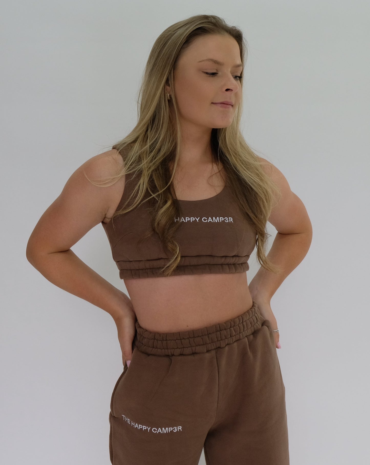 Cloud Crop Top - Mocha