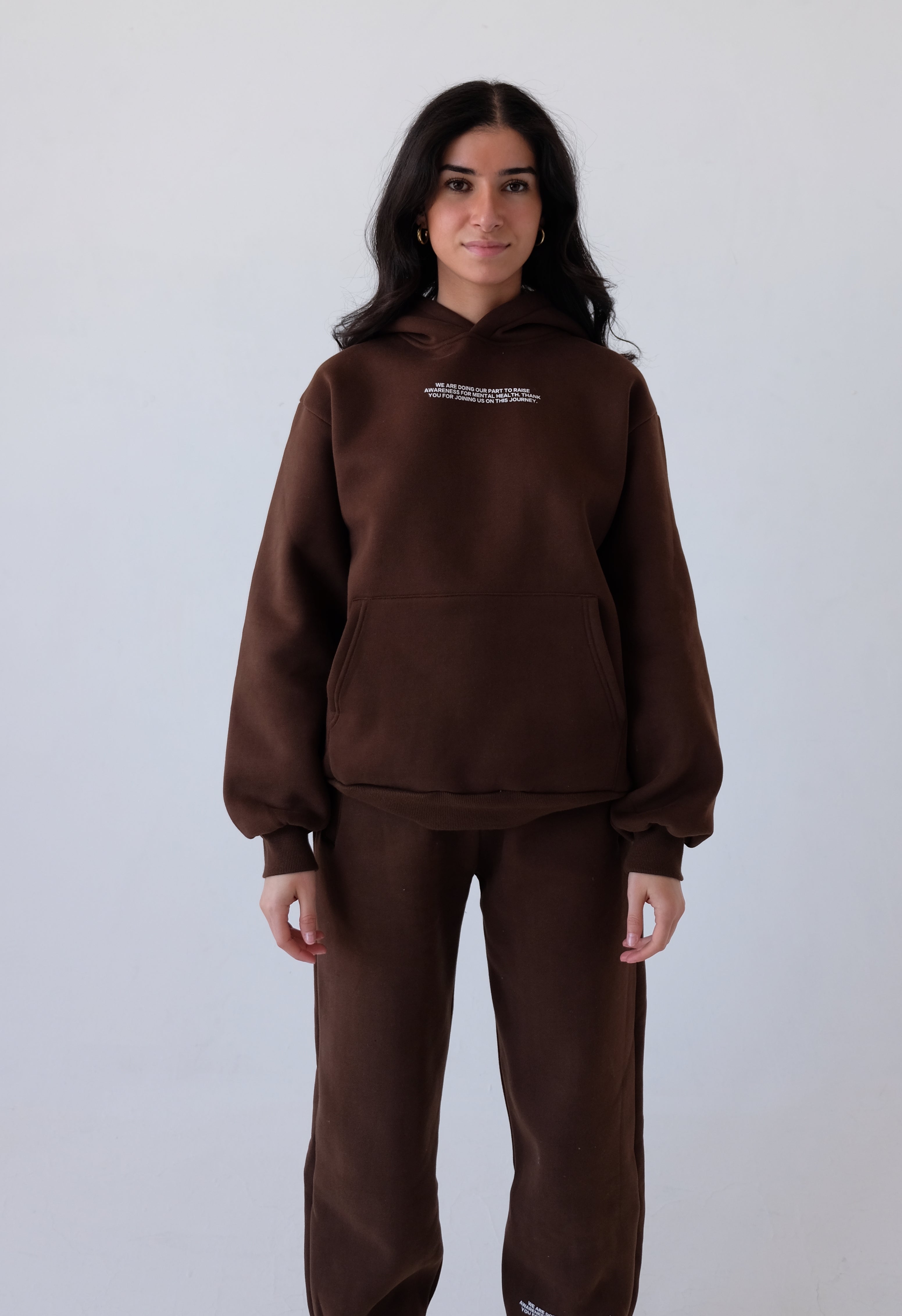 Dark chocolate online sweatpants