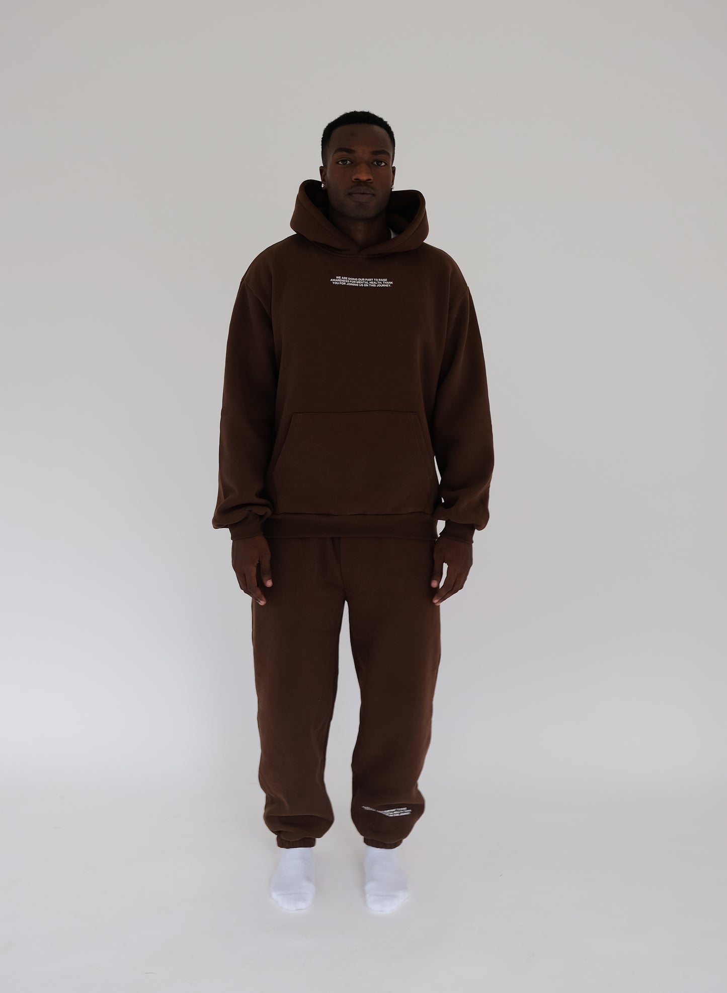 Gratitude Hoodie - Chocolate Brown