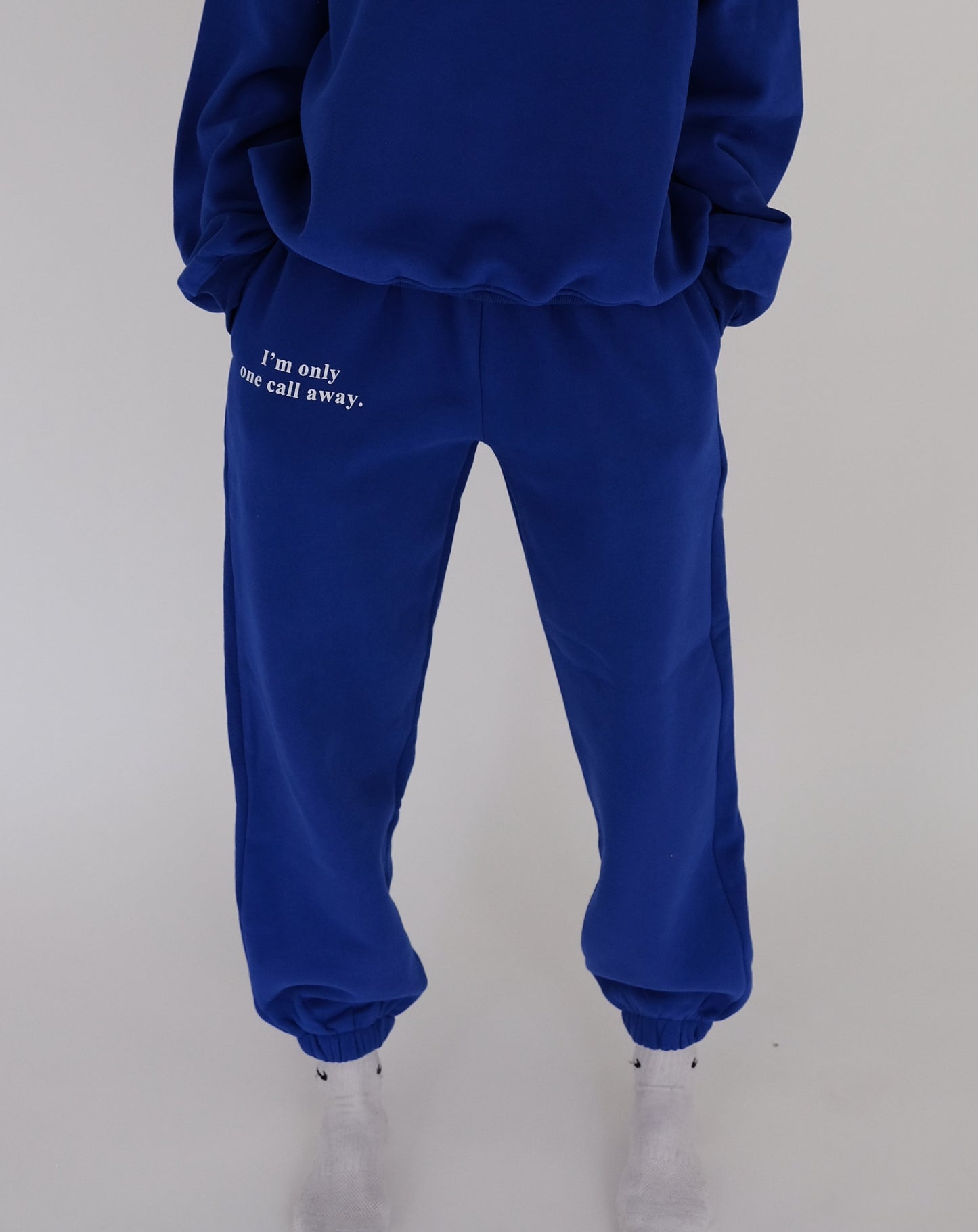 Prevention Sweatpants - Royal Blue – The Happy Camp3r