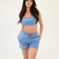 Cloud Shorts - Sky Blue