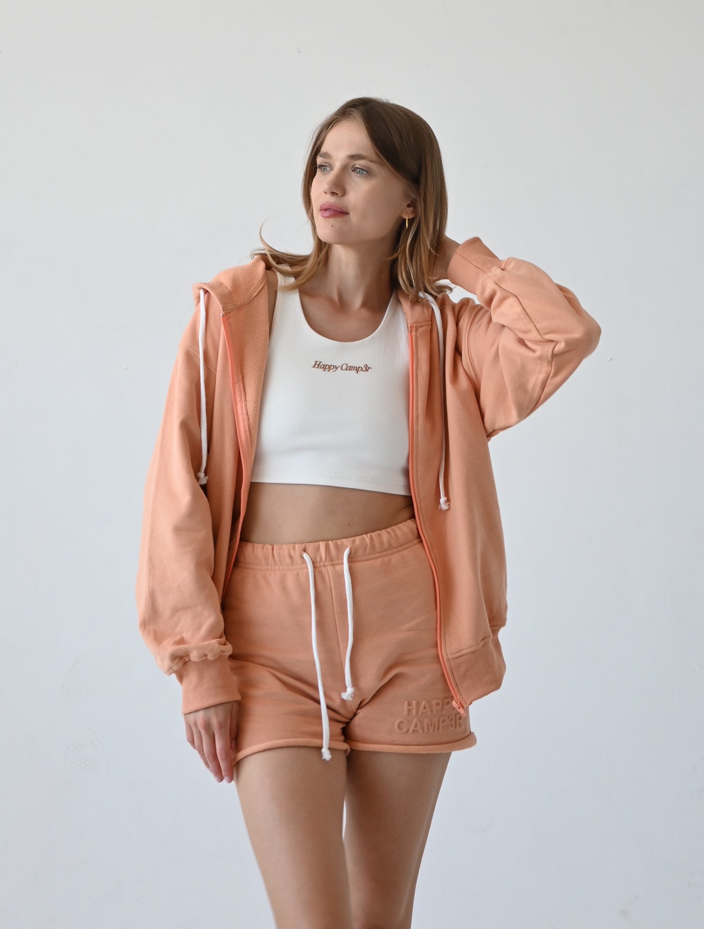 Embossed Shorts - Melon