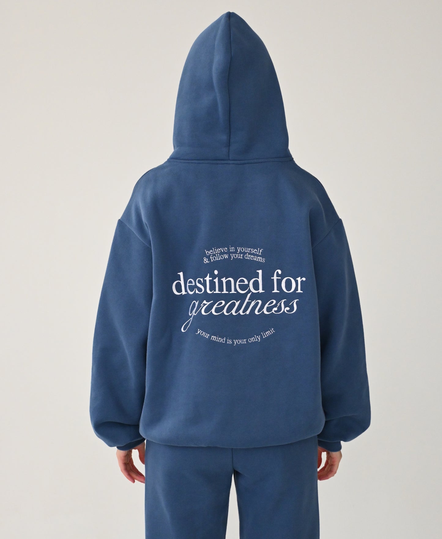 Destined for Greatness Hoodie - Coastal Blue