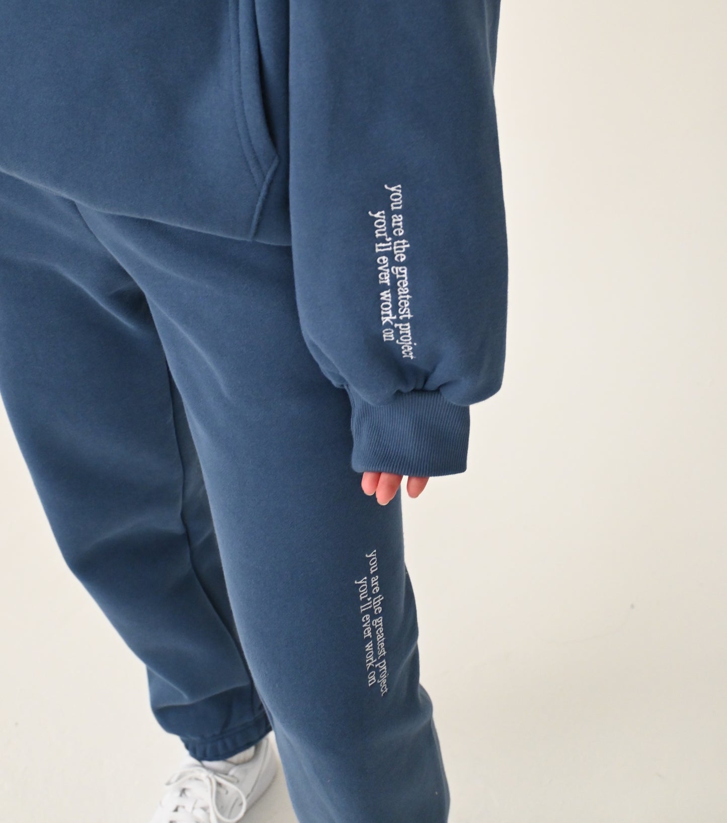 Destined for Greatness Sweatpants - Coastal Blue