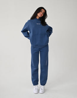 Destined for Greatness Sweatpants - Coastal Blue – The Happy Camp3r