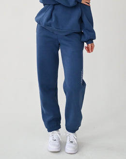 Destined for Greatness Sweatpants - Coastal Blue – The Happy Camp3r