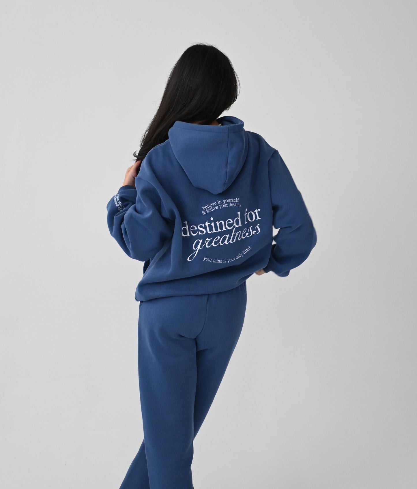 Destined for Greatness Sweatpants - Coastal Blue