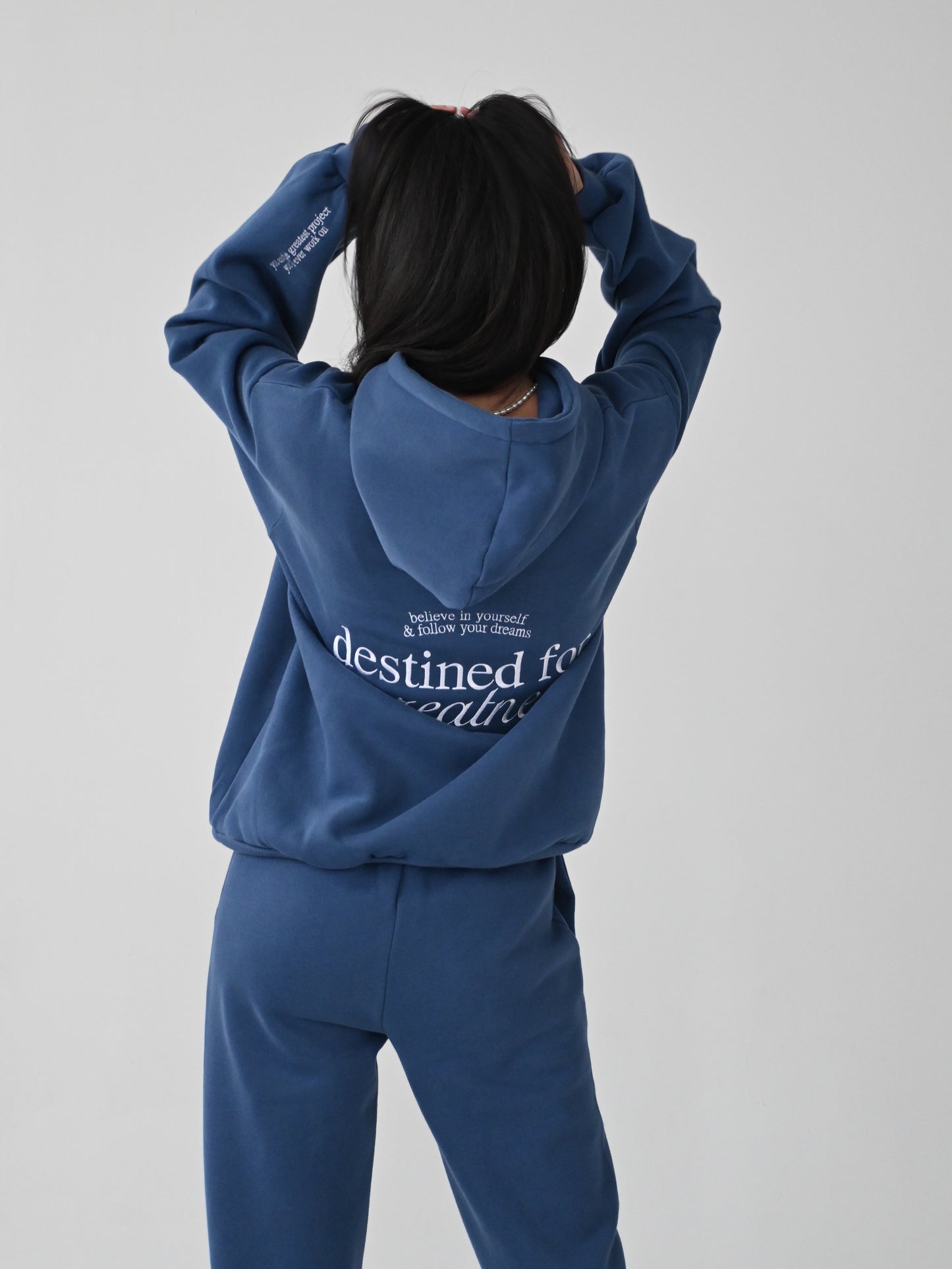 Destined for Greatness Sweatpants - Coastal Blue