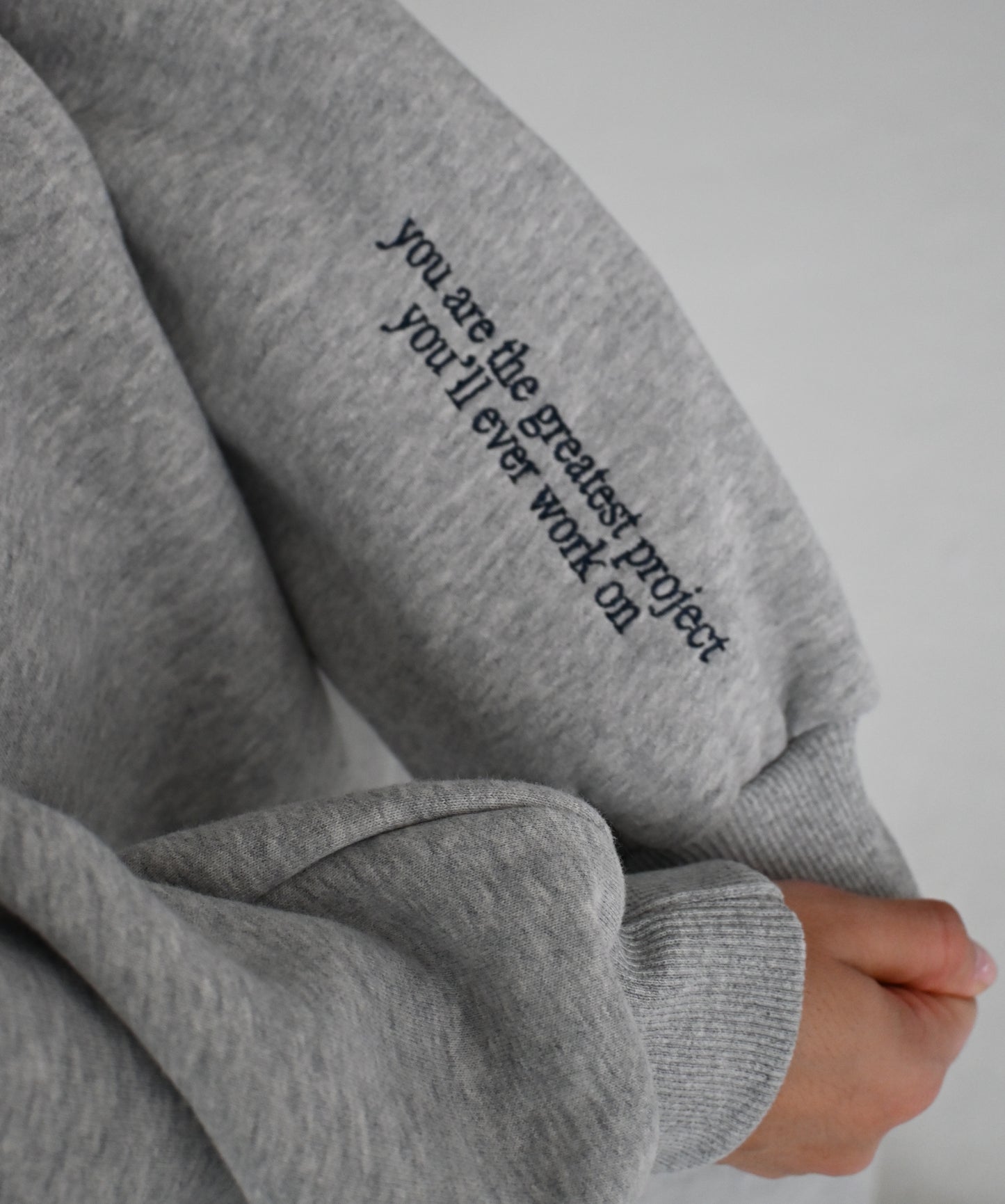 Destined for Greatness Hoodie - Heather Gray