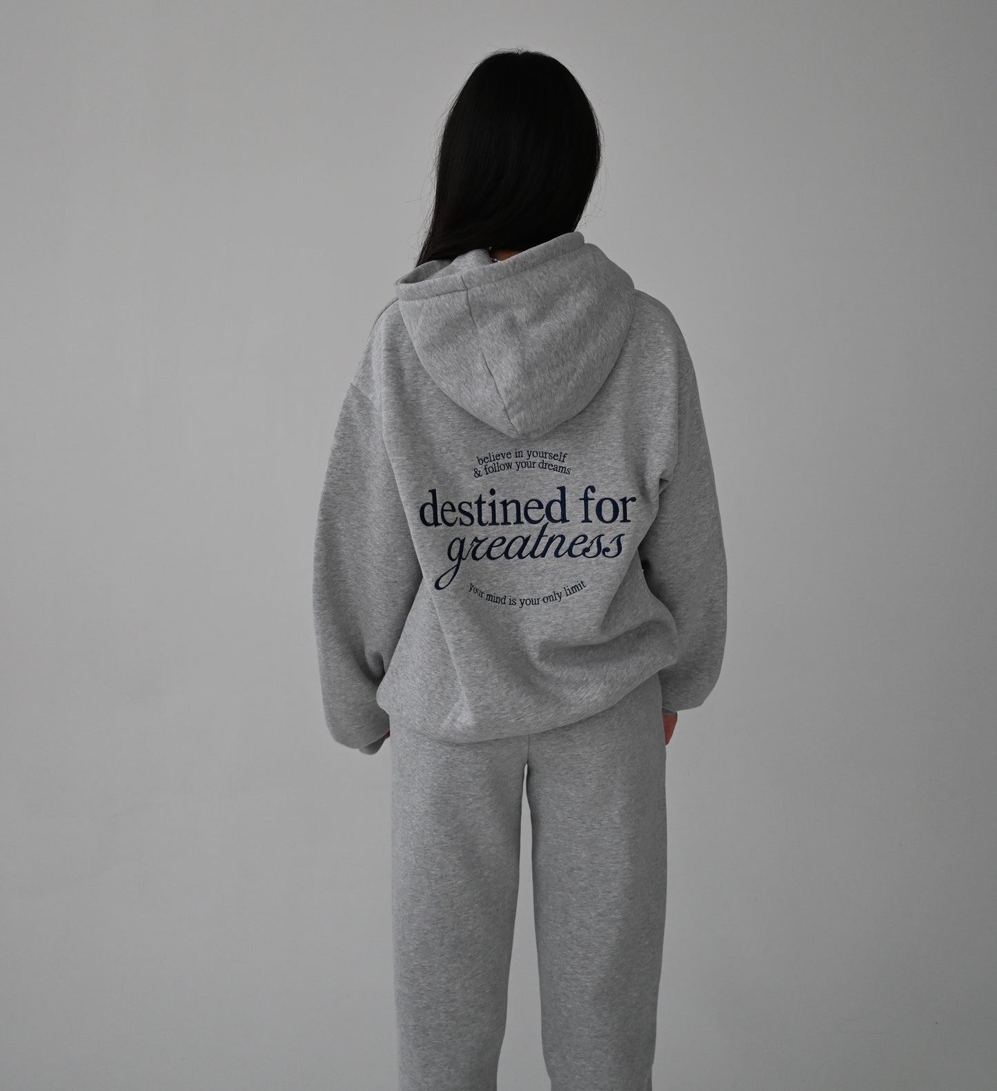 Destined for Greatness Hoodie - Heather Gray