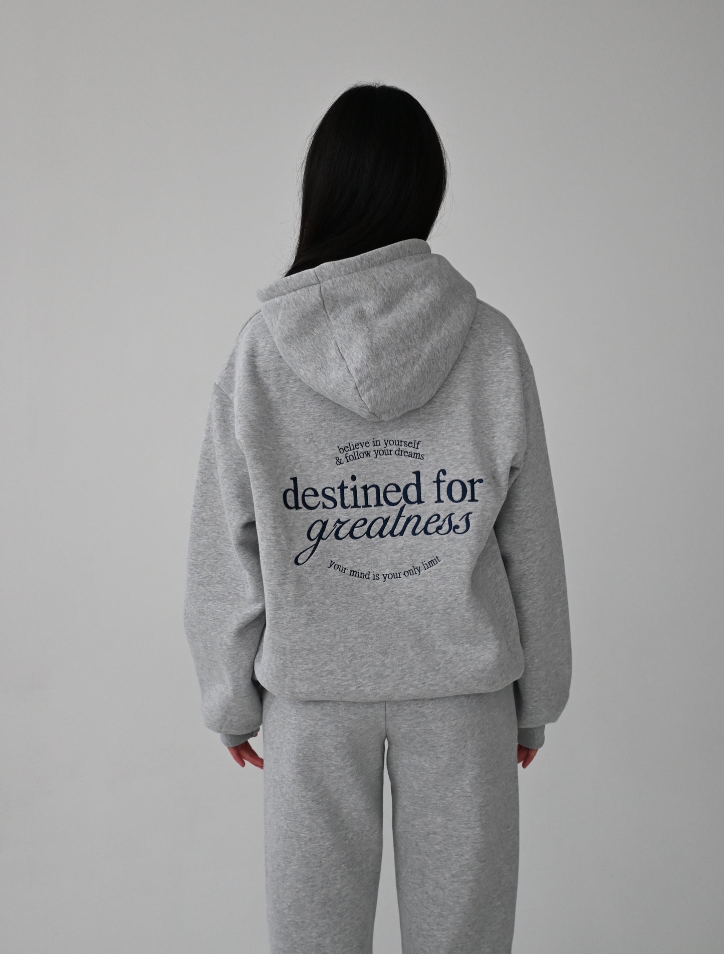 Destined for Greatness Hoodie - Heather Gray