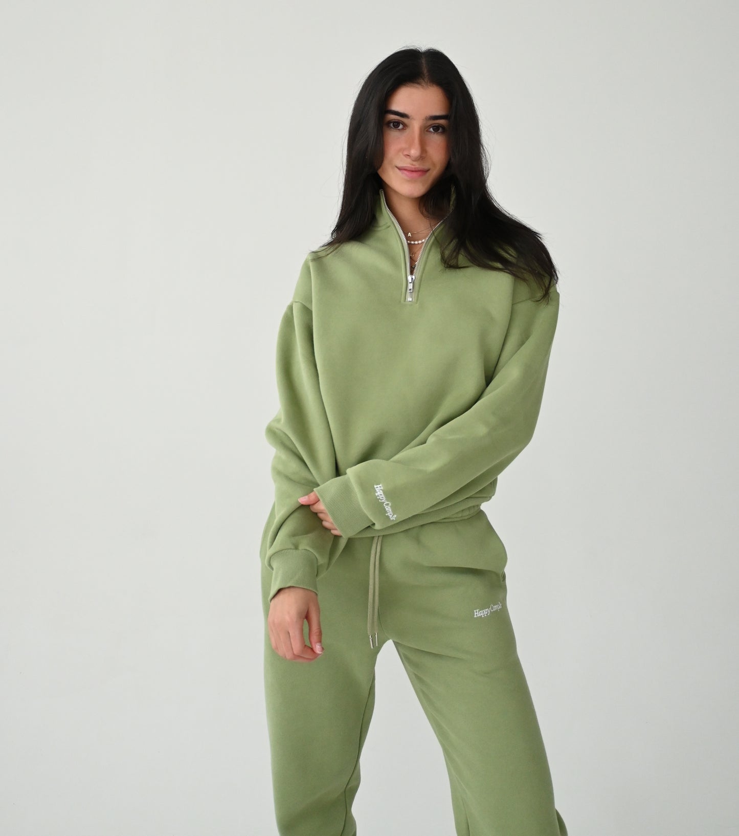 Quarter Zip - Pistachio