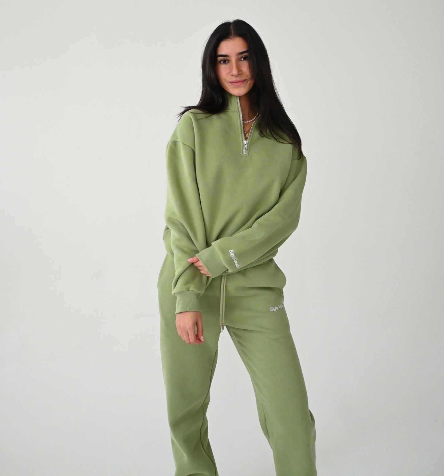 Quarter Zip - Pistachio