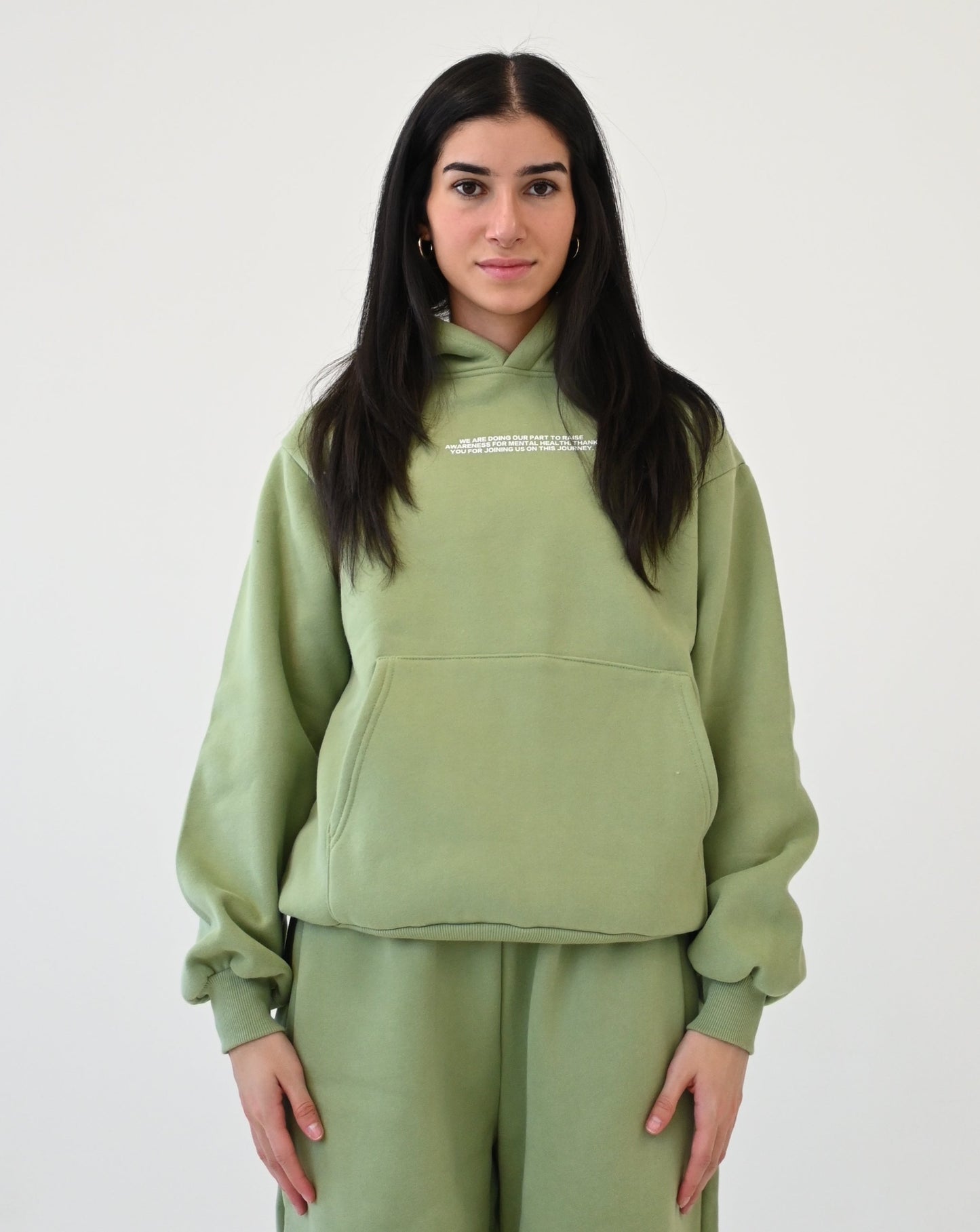 Gratitude Hoodie - Pistachio