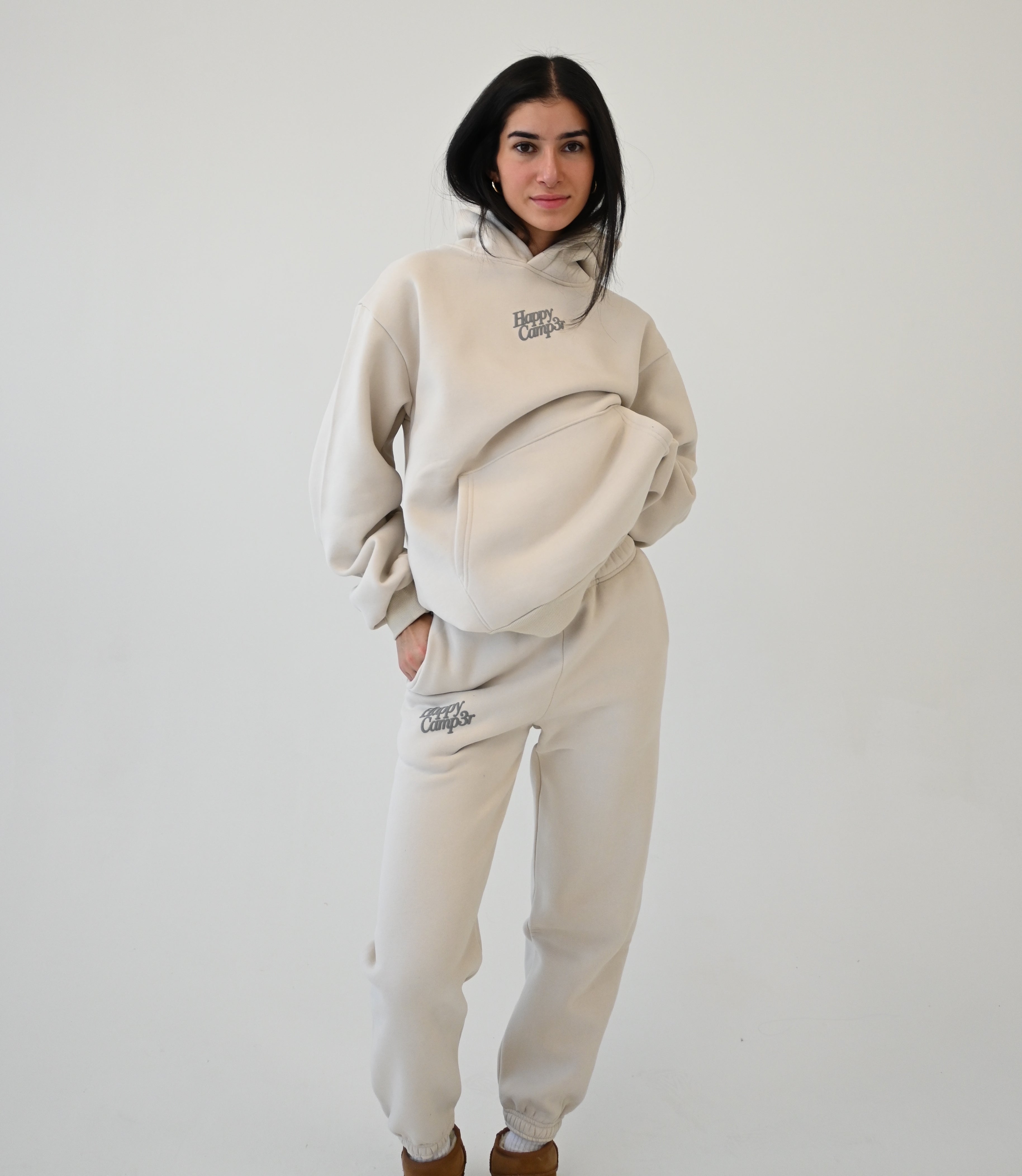 Puff Series Hoodie - Beige