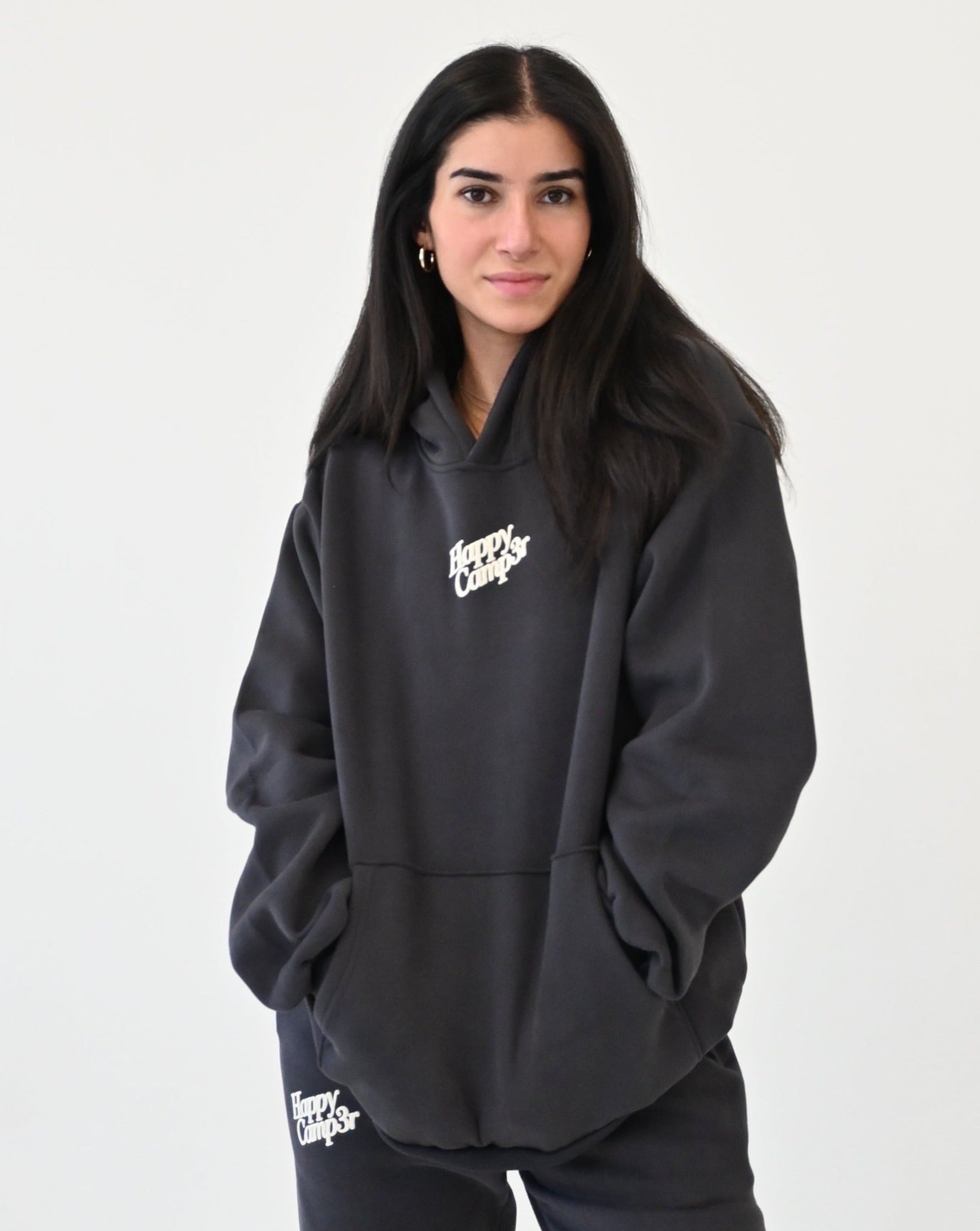Puff Series Hoodie - Charcoal Gray