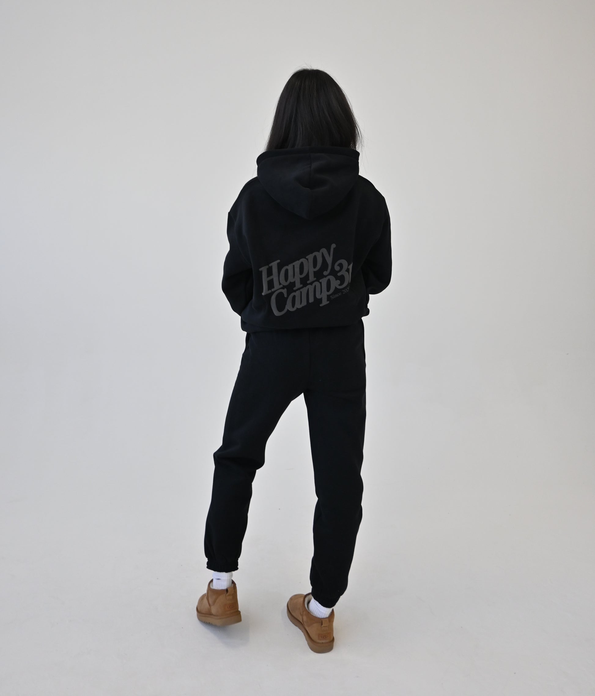 Puff Series Hoodie - Black – The Happy Camp3r