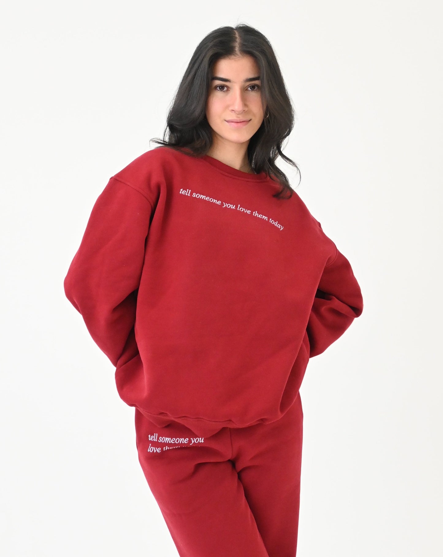 TSYLTT Sweatshirt - Carmine Red