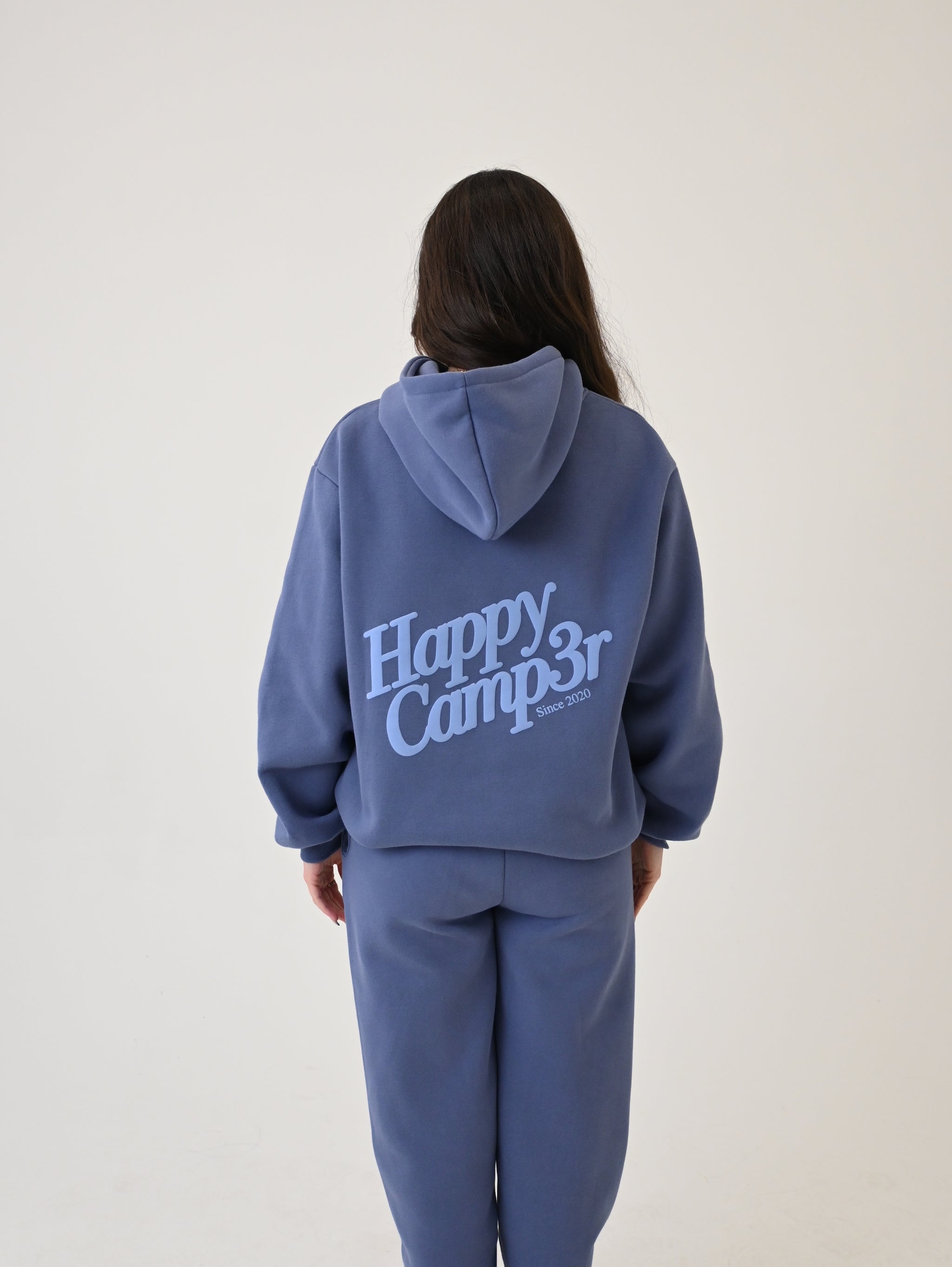 Happy Camp3r Puff Series Sweatpants - Snowflake Pink