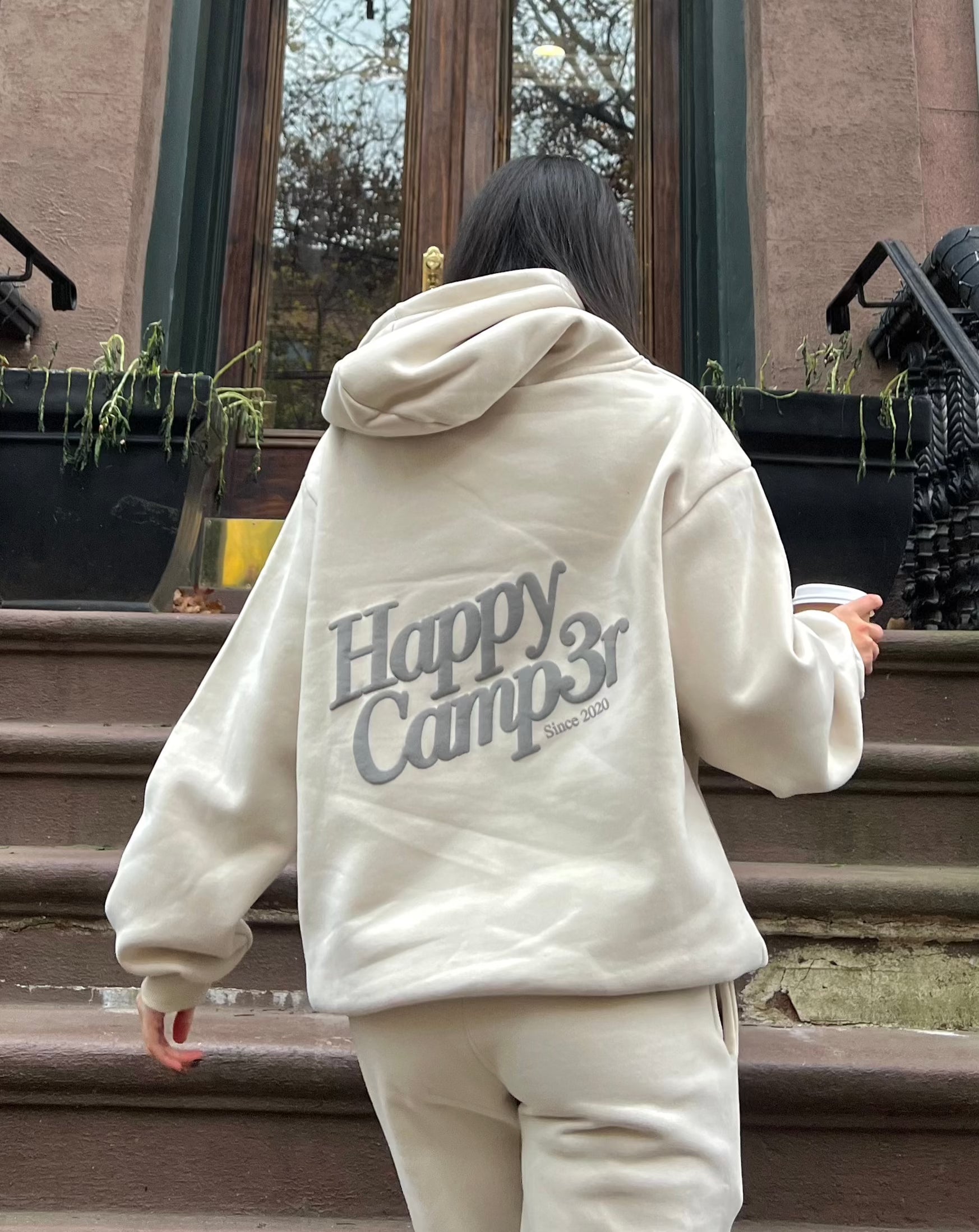Puff Series Hoodie - Beige