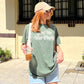 Send Me Your Playlist T-Shirt - Moss Green