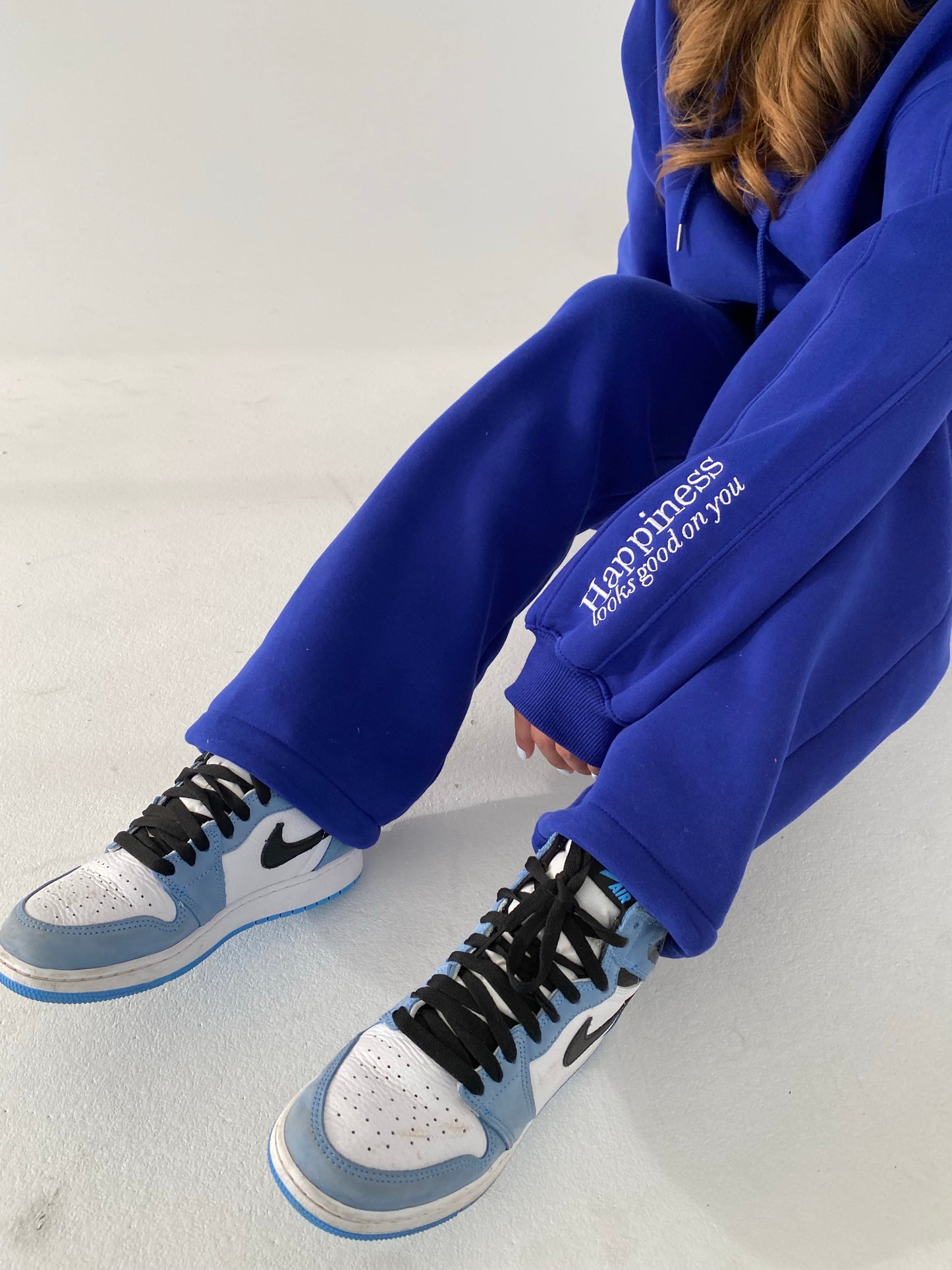 Happiness Sweatpants - Cobalt Blue