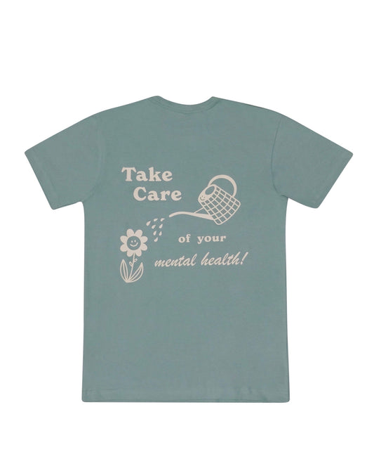 Take care of your mental health! T-SHIRT in Sage
