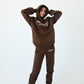 Mental Health is Wealth Sweatpants - Chocolate